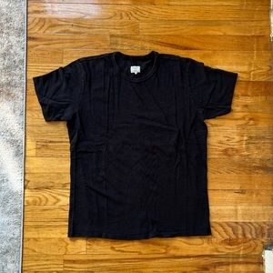 Rag & Bone Black Short Sleeve Tee Shirt